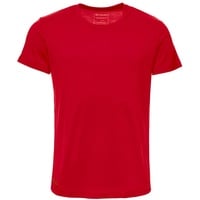 Kaipara - Merino Sportswear Rundhalsshirt Merino Shirt Herren Kurzarm Regularfit 150 (1-tlg) aus reiner Merinowolle Made in Germany rot M