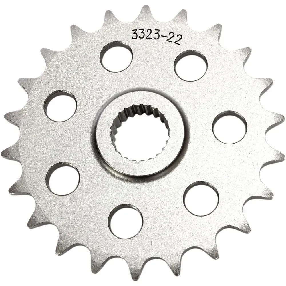 Jt Sprockets 520 Jtf3323.22 Steel Kettenblatt - Silver - 22t