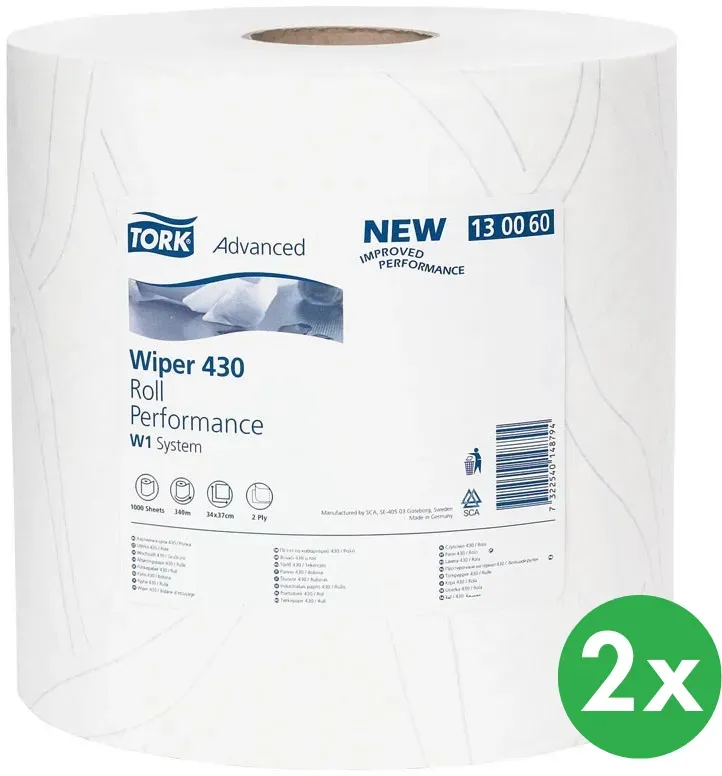 Tork Advanced Wischtuch 430 Kombi Rolle Performance