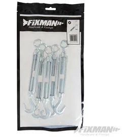FIXMAN 5 x Spannschlösser M10 für 6-8 mm Drahtseile