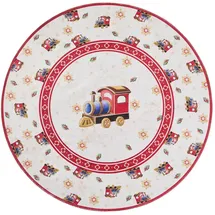 Villeroy & Boch Toy's Delight Limited Edition Teppich Ø 160 cm Beige/Rot/Weiß
