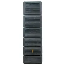 4rain Slim Wood Decor Wandtank 330 l graphite grey