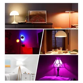 DELTACO SMART HOME Smart LED-Birne E14 4,9 W RGB