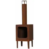 feueranker® Gartenkamin Colorado Rost Ofen Gartenofen Feuerschale Feuerkorb Garten