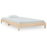 vidaXL Stapelbett 90x200 cm Massivholz Kiefer1279907