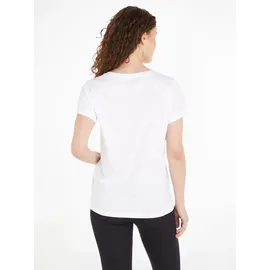 Tommy Hilfiger Uw0uw04525 Kurzarm-T-Shirt White XL