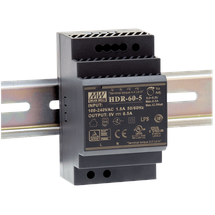 MeanWell Mean Well HDR-60-24 Hutschienen-Netzteil (DIN-Rail) 24 V/DC 2.5A 60W Anzahl Ausgänge:1 x Inhalt