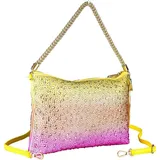 COLLEZIONE ALESSANDRO Abendtasche Bling mit tausenden Strass Glitzersteinen von - Rosa