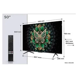 TCL 50C6K 50 Zoll QLED MiniLED 4K Smart TV
