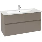 Villeroy & Boch Waschtischunterschrank 4 Auszüge 116,1 x 61 x 48 cm Graphit