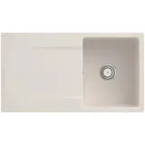 Villeroy & Boch Siluet 50 flat crema + Handbetätigung