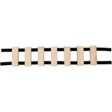 QLS Hängebrücke für Katzen Kletterwand Katzenmöbel Wandmontage 7 Stufen Holz Kiefer 9957