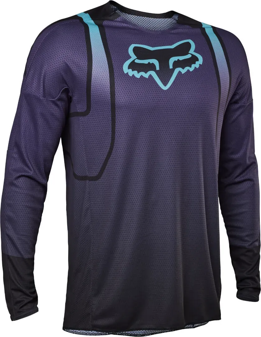 FOX 360 Vizen Motocross Jersey, schwarz-lila, Größe XL für Männer