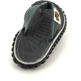 Gumbies Original T-Strap-Zehentrenner Grau 37