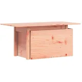 vidaXL Gartentisch 100 x 50 x 75 cm Braun