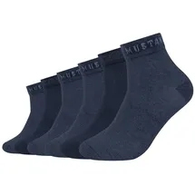 Mustang Casual Bio-Baumwolle Sneakersocken 6er Pack Jeans Mix 43-46