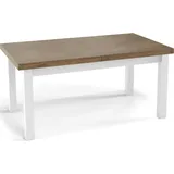 WFL GROUP Ausziehtisch 200 x 78 x 100 cm Lefkas Eiche braun