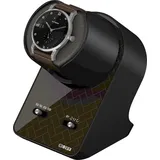 Boxy Uhrenbeweger BLDC Nightstand EXT für Automatikuhr Größe 8,5 cm x 15,5 cm x 13 cm Schwarz