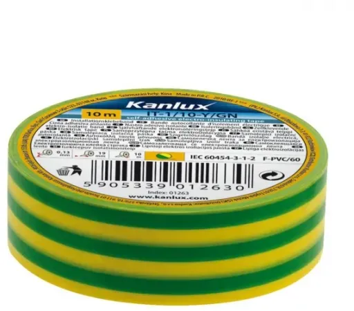 Kanlux IT-1/20-Y/GN Isolierband - gelb/grün