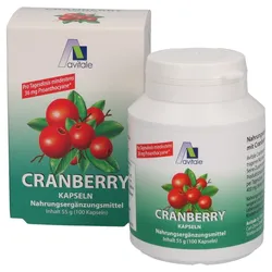 Cranberry Kapseln 400 mg - Hergestellt in Deutschland 100 St
