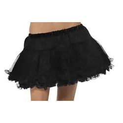 Tüll Petticoat in Schwarz - OS