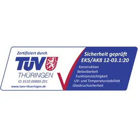 Vitavia Merkur 8300 Alu eloxiert HKP 4 mm 8,3 m2
