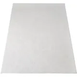 KADIMA DESIGN Kurzflorteppich,, einfarbig, aus Polyester, Weiß, 200 x 280 cm,