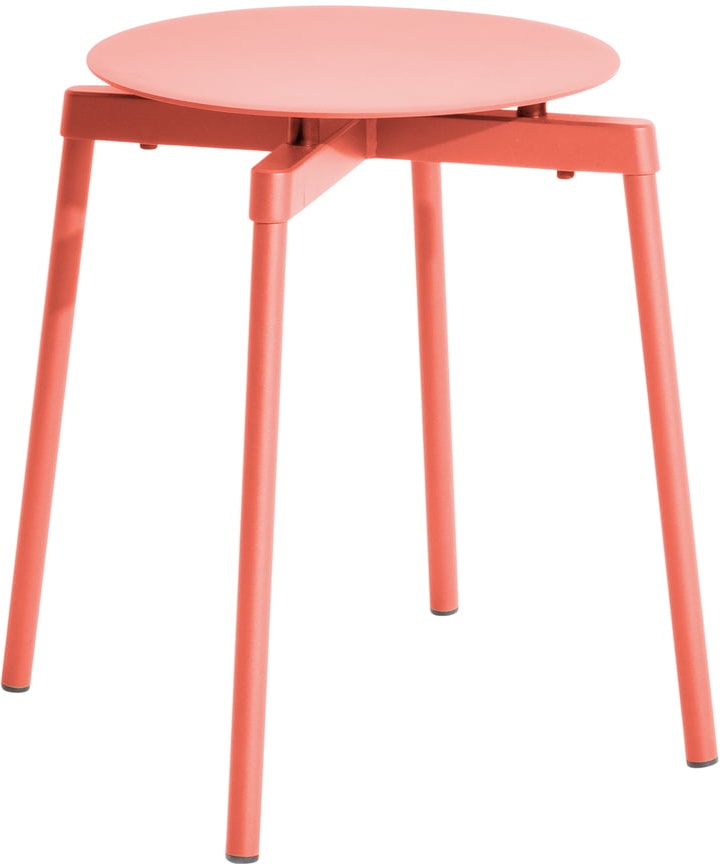 Petite Friture - Fromme Hocker Outdoor, coral