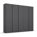 Rauch Drehtürenschrank ¦ grau ¦ Maße (cm): B: 226 H: 210 T: 54