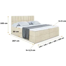 altdecor MIAMI 200 x 200 cm H3 Beige