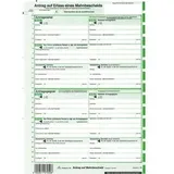 RNK Mahnbescheid 705/10, 210 mm x 24 Zoll, selbstdurchschreibend, 1 x 2 Blatt, 10 Stück