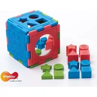 WePlay KC3001 3D Learning Cube Kreativ Würfel, bunt, 18-teilig
