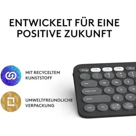 Logitech K380s Wireless Tastatur DE