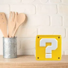 Pyramid Super Mario Bros Question Mark Block Keramik Vorratsdose Keksdose