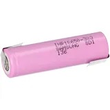 Samsung INR 18650 30Q Akku 3,7V Li-Ion 3000 mAh 15A mit Z Lötfahne