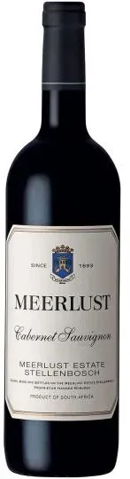 Meerlust Cabernet Sauvignon Meerlust Wine Estate 2017