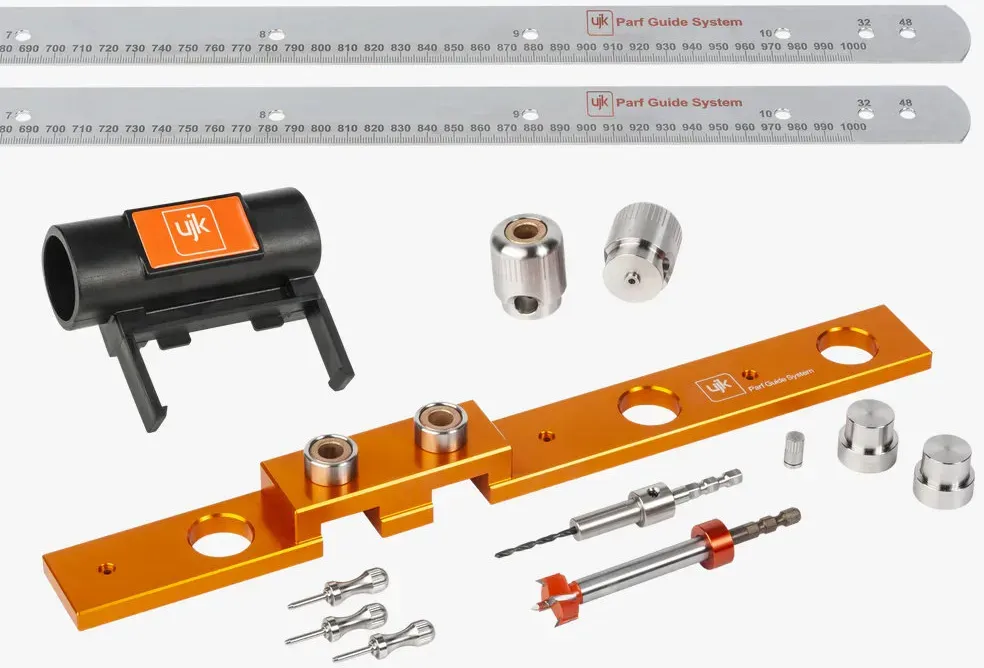UJK Bohrsystem für Arbeitsplatten - Parf Guide System MKII