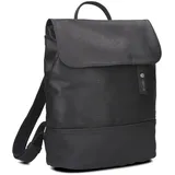 Zwei Rucksack / Backpack Jana JR13 Rucksäcke Schwarz Damen