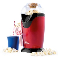 GILES & POSNER EK0493GVDEEU7 Popcornmaschine mit Messbecher, & Europäischer Stecker | 1.200 W | Leckeres Popcorn in 3 Minuten | kein Öl erforderlich
