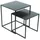 Concept 2-Satztisch Scala Metall Schwarz