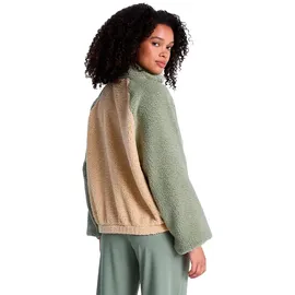 Roxy Boundless Spirit Fleece Mit Durchgehendem Reißverschluss - Oil Green - XL