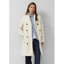 s.Oliver Wasserabweisender Trenchcoat im Slim Fit - creme - 38