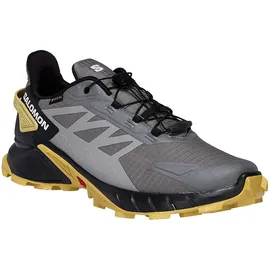 Salomon Supercross 4 GTX Herren Pewter/Black/Cress Green 44 2/3
