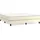 vidaXL Boxspringbettgestell 160 x 200 cm Creme