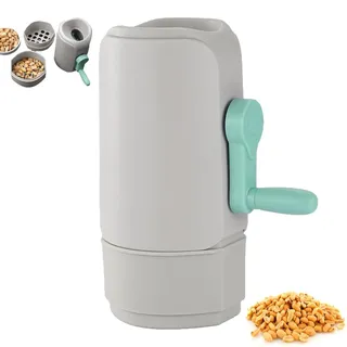 Automatic Pistachio Opener, Peanut Sheller Peanut Peeler, Efficient Pistachio Opener Tool, Hand Crank Peanut Sheller, Efficient Automatic Peanut Sheller & Peeler Machine (Grey)