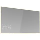 Blumfeldt Infrarotheizung 600W – Smart Mirror | Infrarot | 600 W | IP44, Schwarz