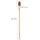 Relaxdays Gartenfackel 90 cm Bambus 16er Set braun