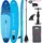 Aqua Marina SUP Board Set Vapor 320 x 81 x 15 cm Blau/Türkis