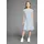 Kidsworld Jerseykleid "Skaterkleid in Allover-Design", Mädchen, Gr. 128/134, N-Gr, blau (blau geblümt), Jersey, Obermaterial: 95% Baumwolle, 5% Elasthan, bedruckt, geblümt, figurumspielend kniefrei, Rundhals, Kleider Jerseykleid, weich fallendes Jersey-Kleid