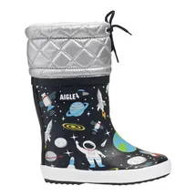 Aigle Gummistiefel Giboulee Space Blau 24